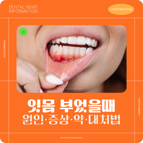 잇몸 부었을때